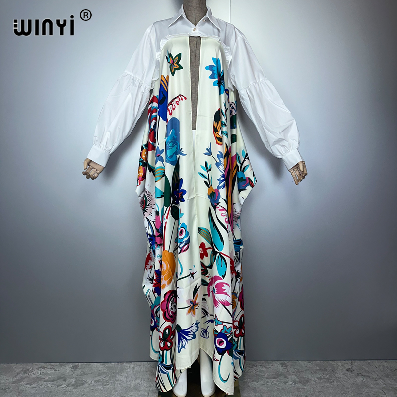 Street Fashion Dubai - Женский кардиган WINYI, африканская уличная одежда