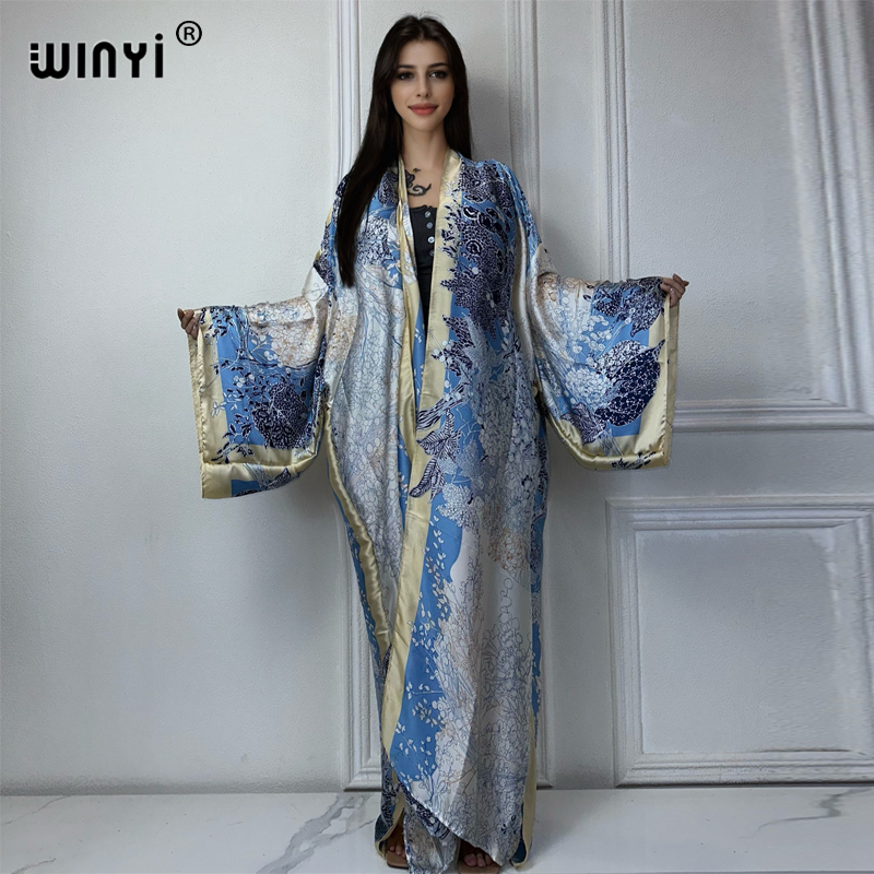 Street Fashion Dubai - Кимоно WINYI женское пляжное в богемном