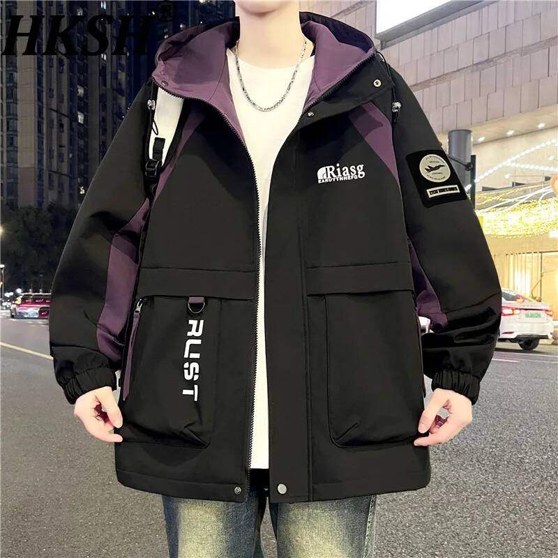 Street Fashion Taiwan - Мужская куртка HKSH: новая коллекция весна-осень,