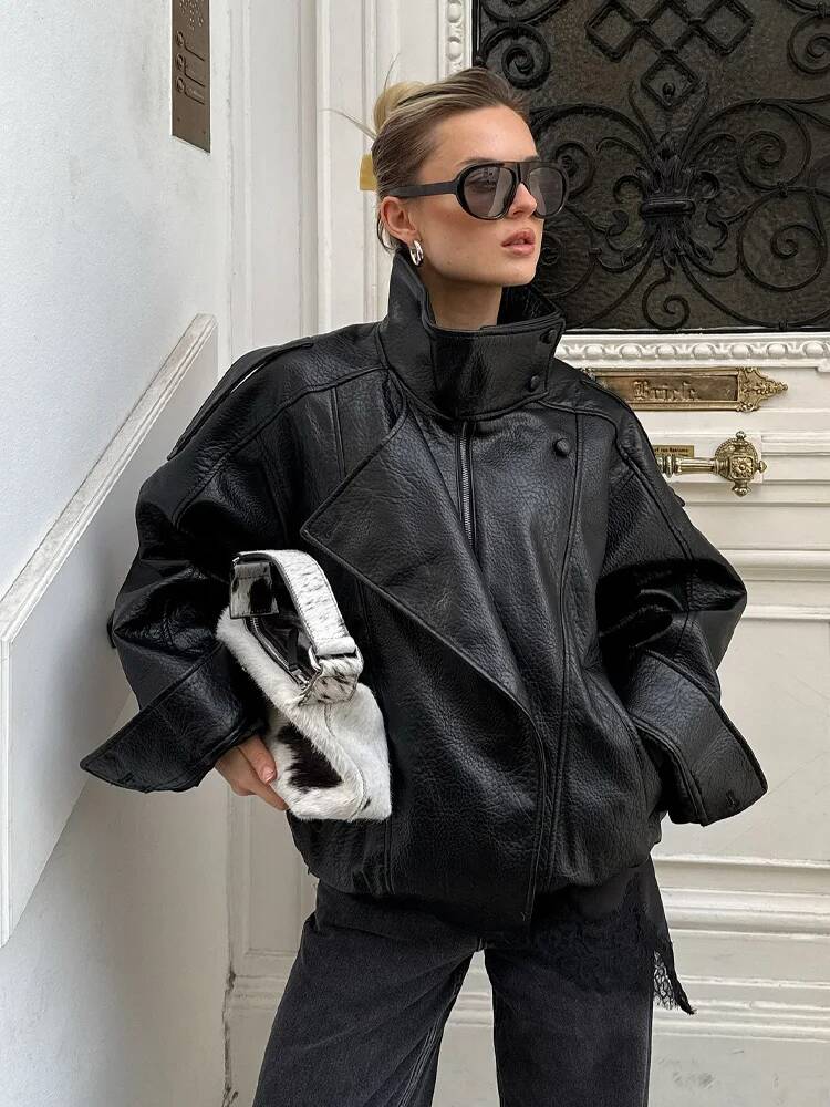 Женские осенние модные асиммет – обзор и цена Street Fashion Taiwan