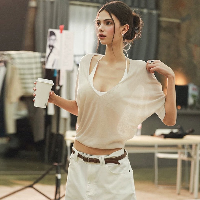 Розовая блузка свободного кроя – обзор и цена Fashion Streetwear