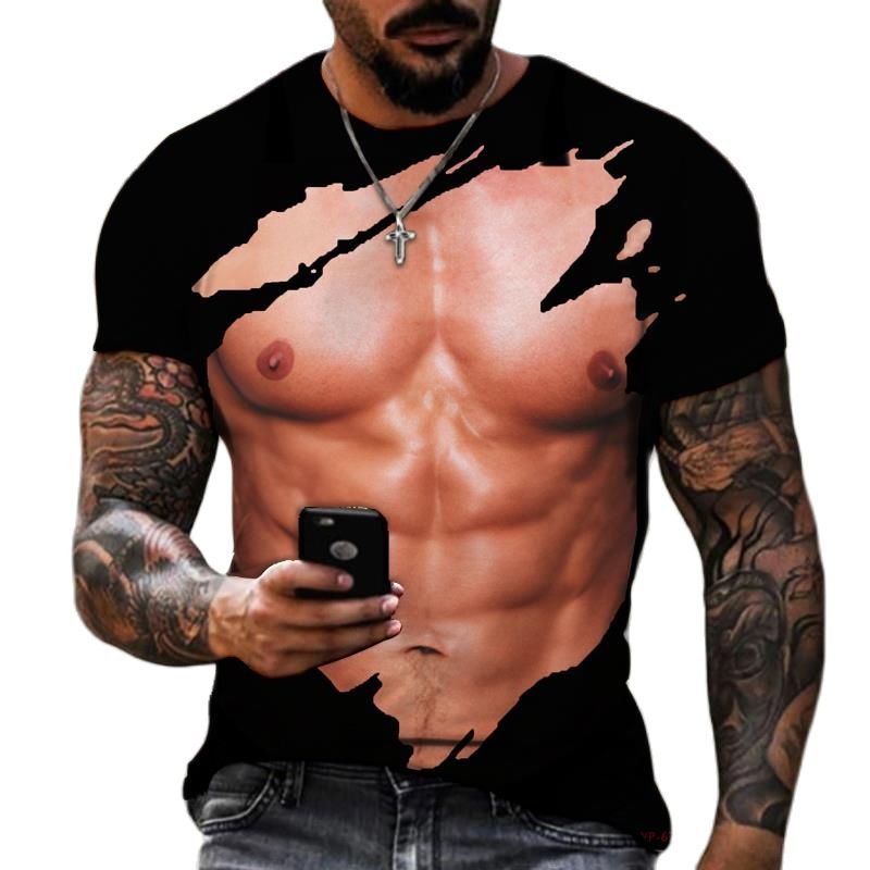 Футболка мужская с 3D-принтом, – обзор и цена Street Fashion Guys