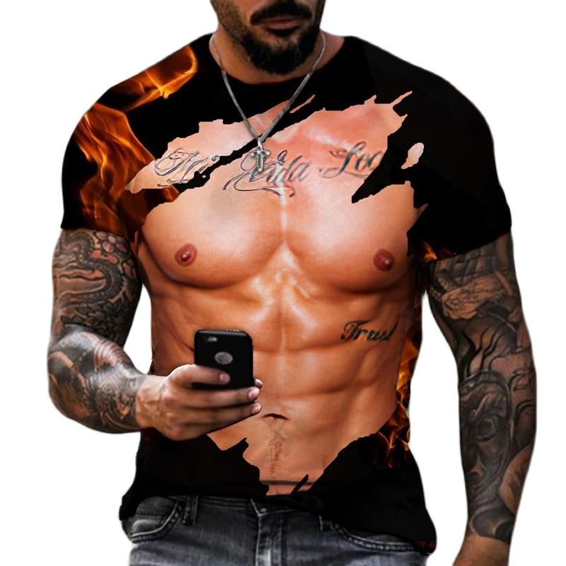 Футболка мужская с 3D-принтом, – обзор и цена Street Fashion Guys
