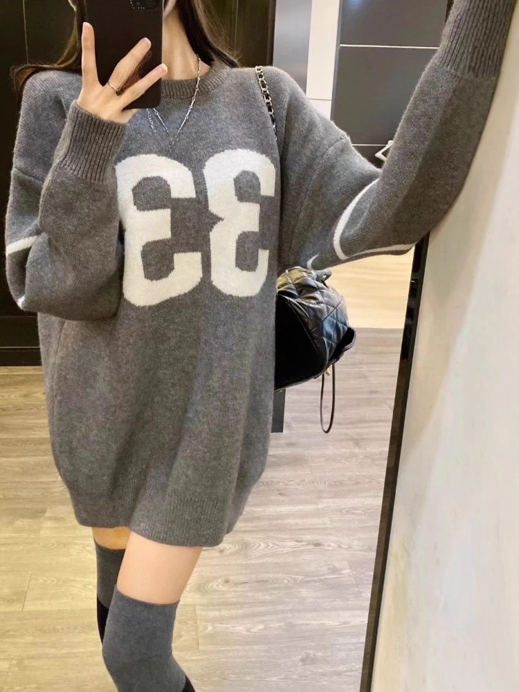 Винтажный вязаный свитер Y2K д – обзор и цена Fashion Streetwear