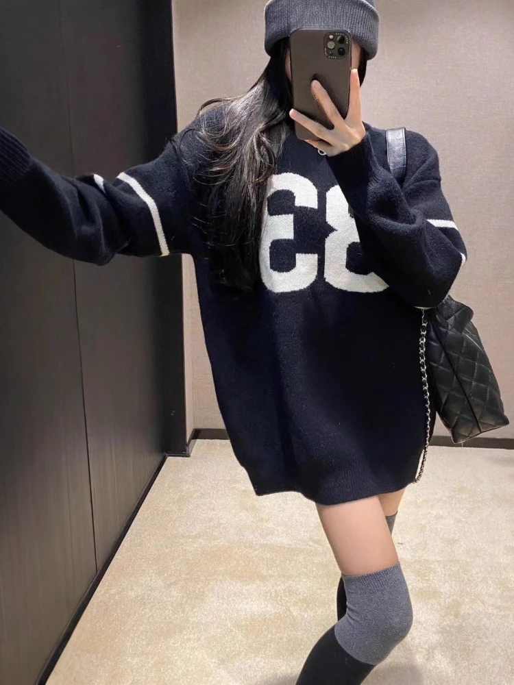 Винтажный вязаный свитер Y2K д – обзор и цена Fashion Streetwear