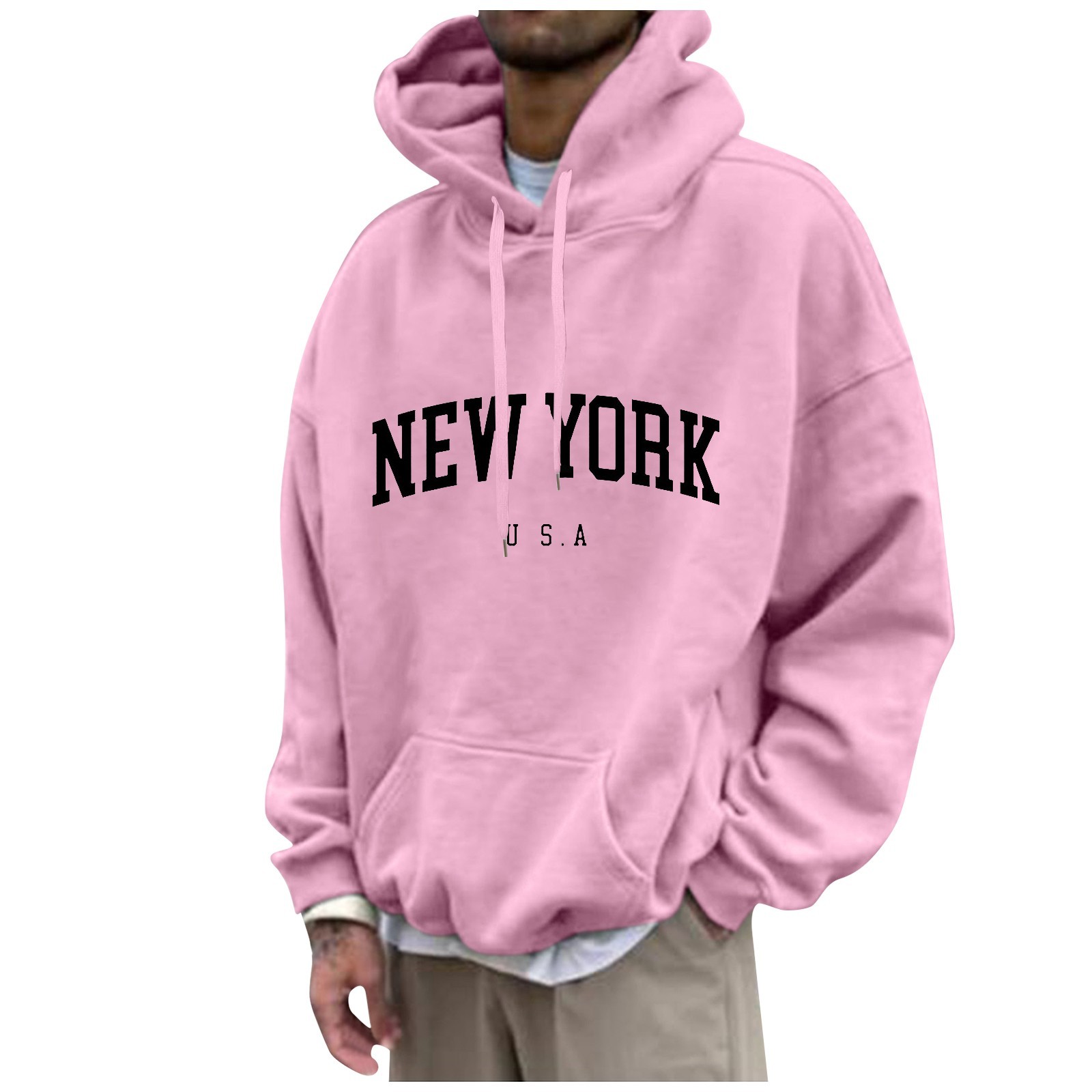 Мужские толстовки с принтом Нь – обзор и цена Street Fashion In New York