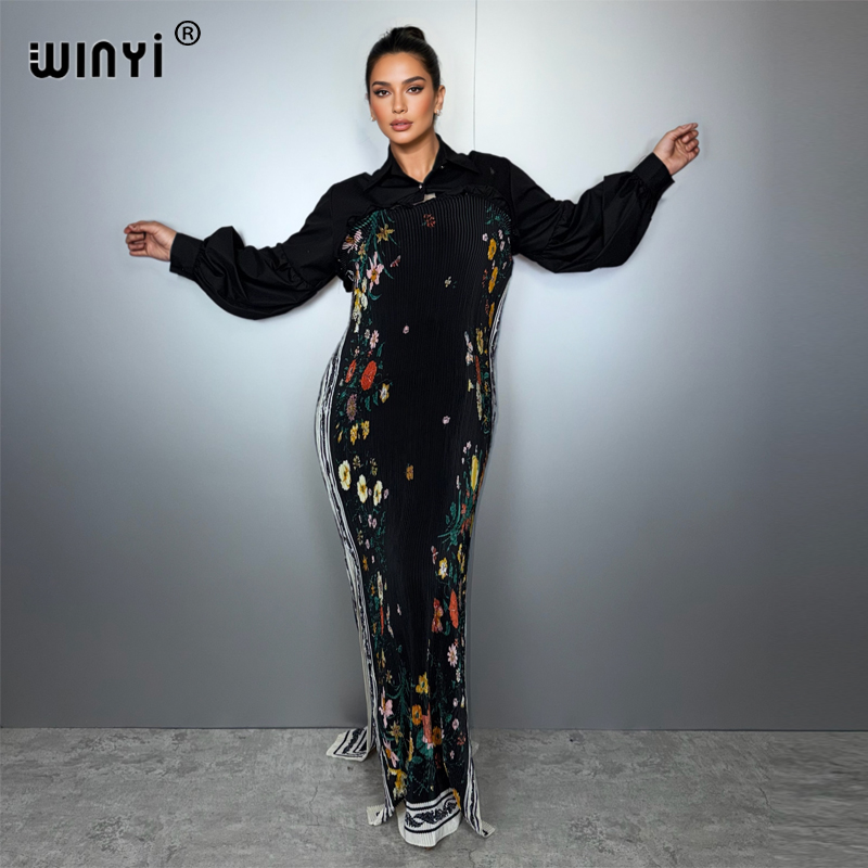 WINYI эластичное тонкое платье – обзор и цена Street Fashion Dubai