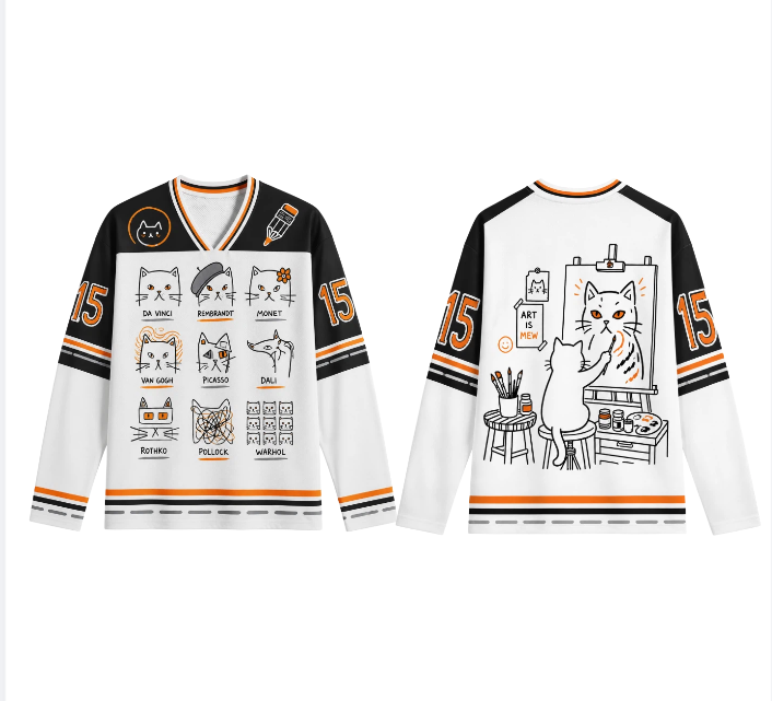 Ретро-футболка с длинным рукав – обзор и цена Fashion Streetwear